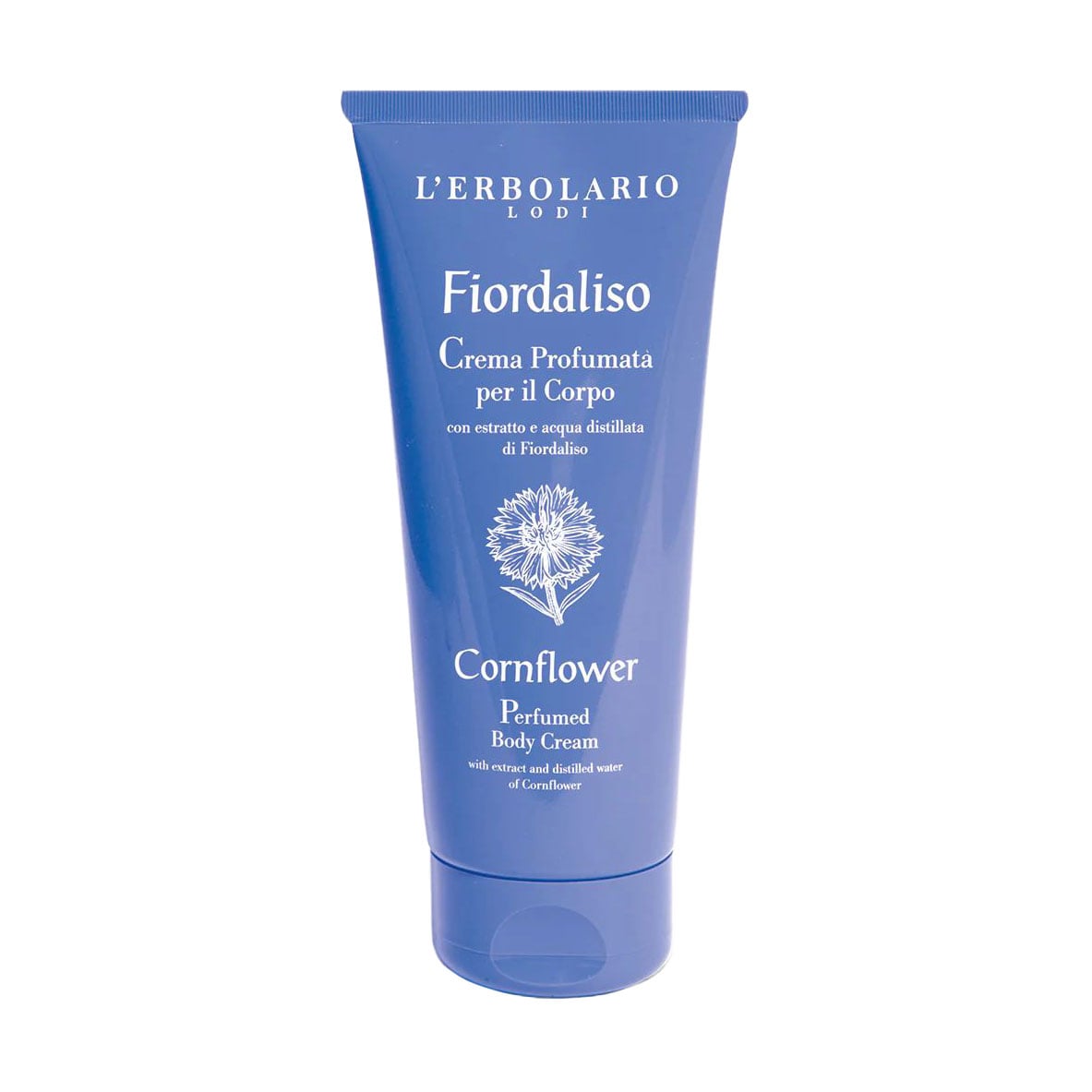 Парфумований крем для тіла L'Erbolario Cornflower Perfumed Body Cream, 200 мл