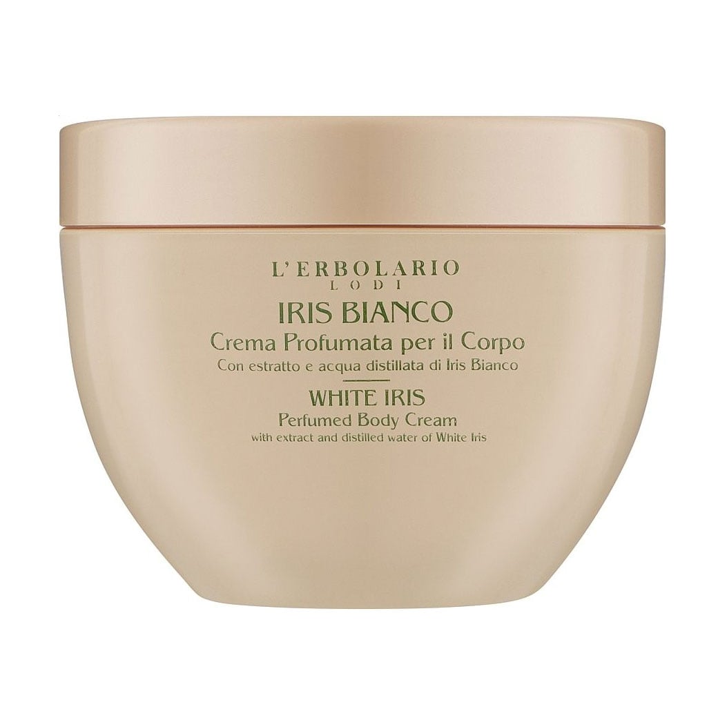 Парфумований крем для тіла L'Erbolario White Iris Perfumed Body Cream, 300 мл